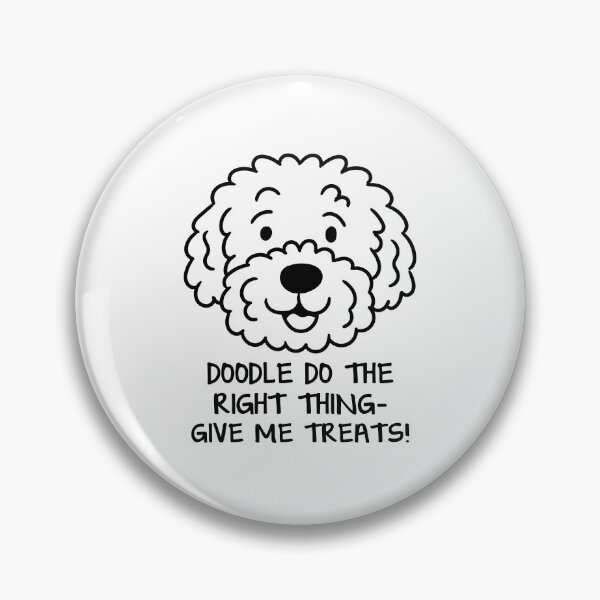 Item preview, Aussie Doodle - Do the Right Thing - Give Me Treats! designed and sold by Andantino.
