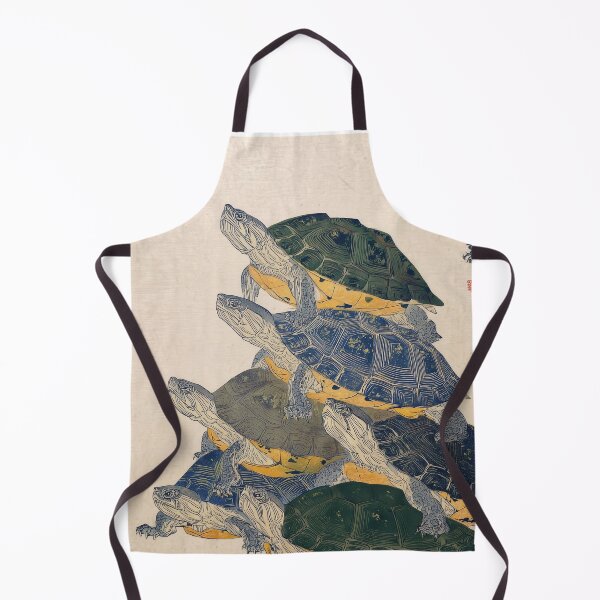 Item preview, Stacked Turtles Illustration designed and sold by lautir.