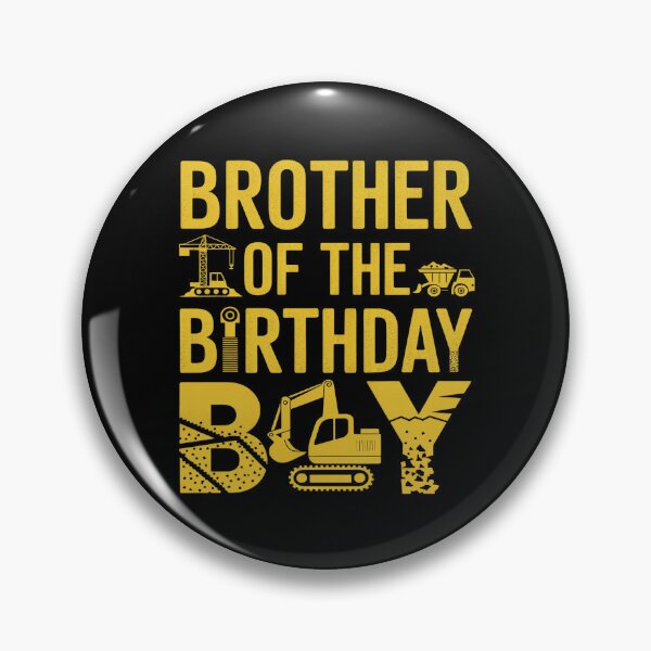 Item preview, Brother Of The Birthday Boy Construction Family Party  designed and sold by DigitaldeligArt.