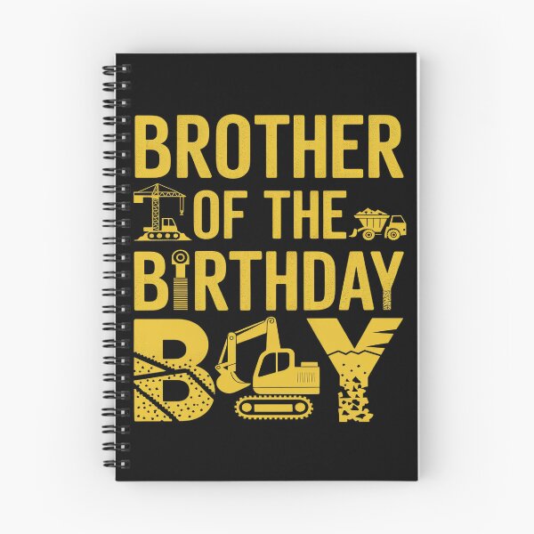 Item preview, Brother Of The Birthday Boy Construction Family Party  designed and sold by DigitaldeligArt.
