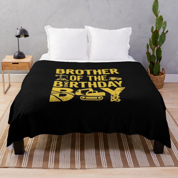 Item preview, Brother Of The Birthday Boy Construction Family Party  designed and sold by DigitaldeligArt.