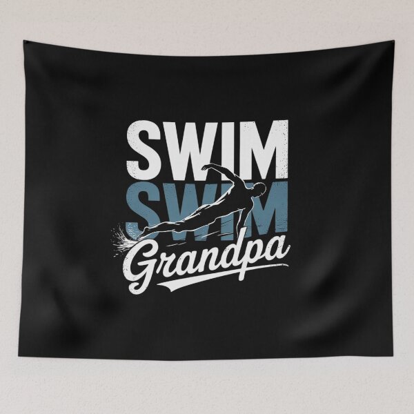 Item preview, Swim Grandpa Of A Swimmer Grandfather Swimming Grandpa  designed and sold by KotexTemu.