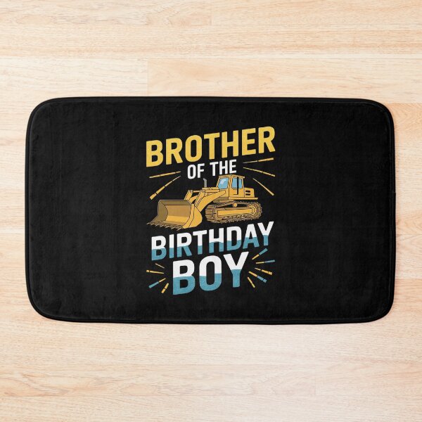 Item preview, Brother Of The Birthday Boy Construction Excavator  designed and sold by MarkLeedsArt.