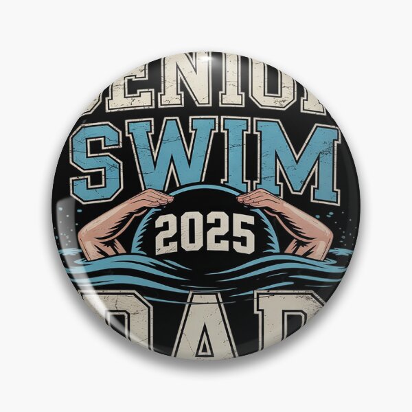 Item preview, Swim Senior Dad Of A Senior Swimmer Father 2025  designed and sold by KotexTemu.