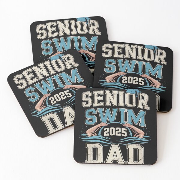 Item preview, Swim Senior Dad Of A Senior Swimmer Father 2025  designed and sold by KotexTemu.