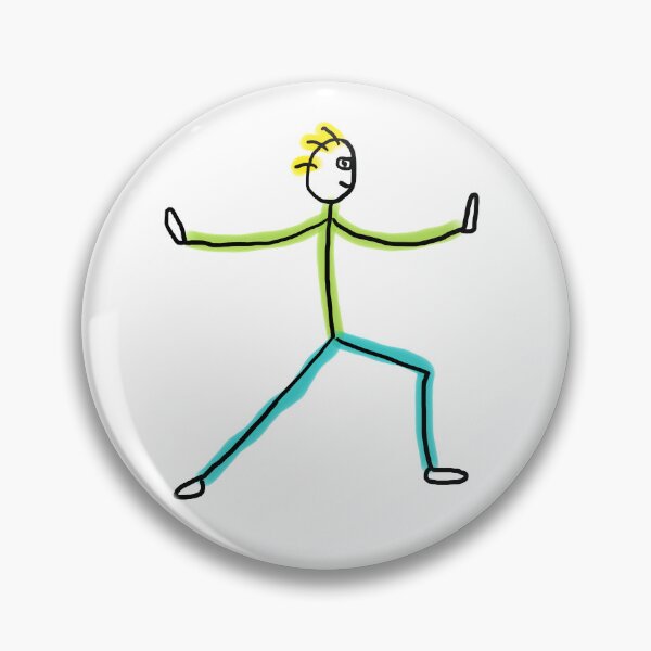Item preview, Qigong Stickman designed and sold by Mark-Ewbie.