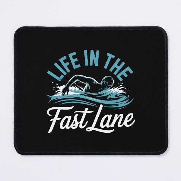 Item preview, Swimmer Life In Lane Fast Swimming Athlete Water Sports designed and sold by KotexTemu.
