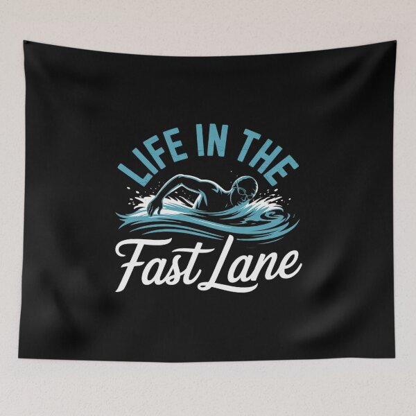 Item preview, Swimmer Life In Lane Fast Swimming Athlete Water Sports designed and sold by KotexTemu.