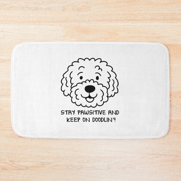 Item preview, Aussie Doodle -Stay Pawsitive and Keep on Doodling! designed and sold by Andantino.