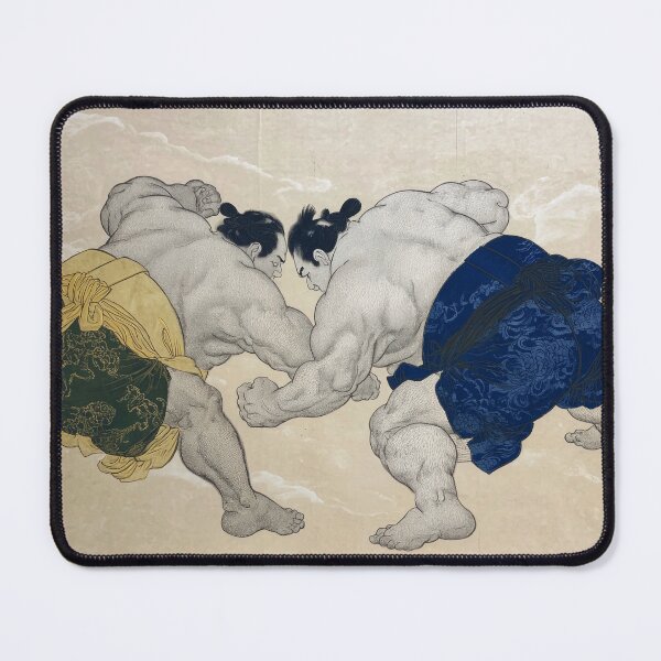 Item preview, Traditional Sumo Wrestlers Grappling designed and sold by lautir.
