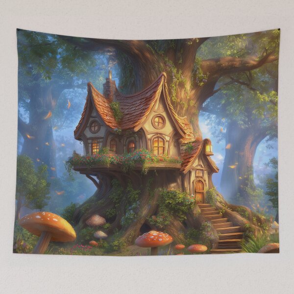 Item preview, Where the Forest Folk Dwell designed and sold by MyMagicalPlace.