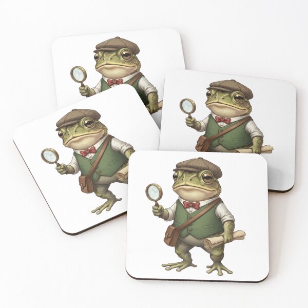 Item preview, Detective Toad: Vintage Sherlock Style Illustration designed and sold by CHRIST5000.