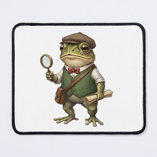 Item preview, Detective Toad: Vintage Sherlock Style Illustration designed and sold by CHRIST5000.