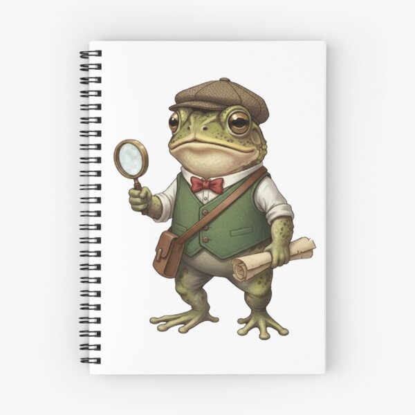 Item preview, Detective Toad: Vintage Sherlock Style Illustration designed and sold by CHRIST5000.