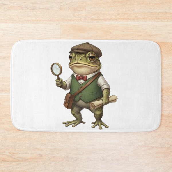 Item preview, Detective Toad: Vintage Sherlock Style Illustration designed and sold by CHRIST5000.