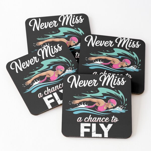 Item preview, Swimmer Swim Never Miss A Chance To Fly Butterfly Swimming  designed and sold by KotexTemu.