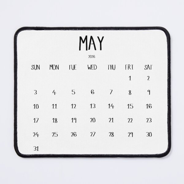 Item preview, May 2026 Calendar designed and sold by toowoosh.