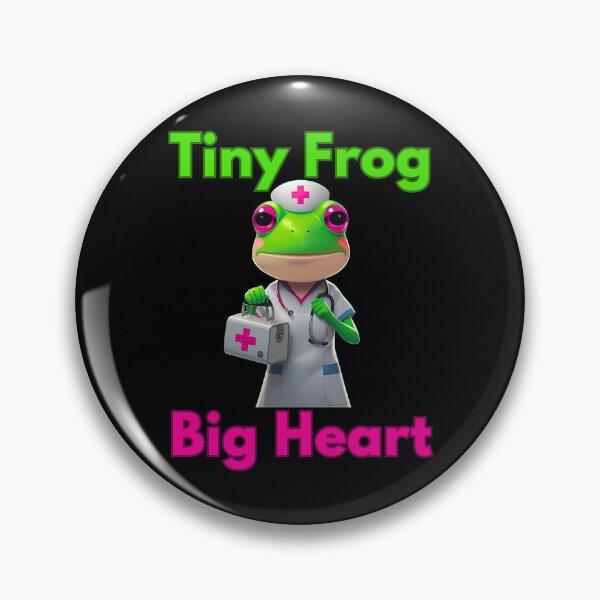 Item preview, Sana Sana Colita De Rana Cute Frog Nurse designed and sold by StaticMood.