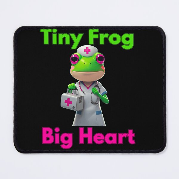 Item preview, Sana Sana Colita De Rana Cute Frog Nurse designed and sold by StaticMood.