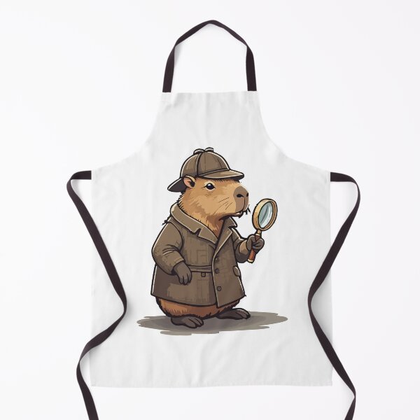 Item preview, Capybara Detective designed and sold by iwzzuel.