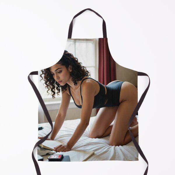 Item preview, Sarah reading book on bed in black bodysuit designed and sold by CathryneDelamort.