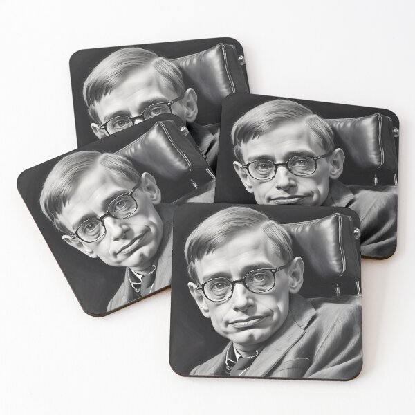 Item preview, Stephen Hawking designed and sold by WorldofCharcoal.