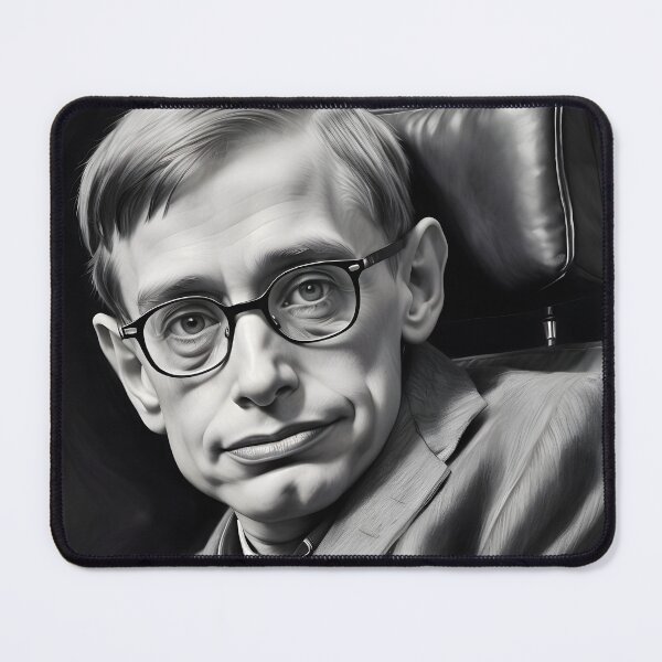 Item preview, Stephen Hawking designed and sold by WorldofCharcoal.