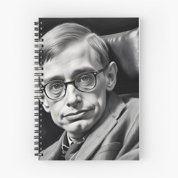 Item preview, Stephen Hawking designed and sold by WorldofCharcoal.