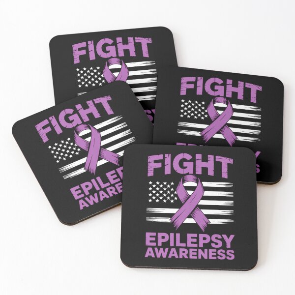 Item preview, I Wear Purple for Epilepsy Awareness USA Flag designed and sold by sterabamineh.