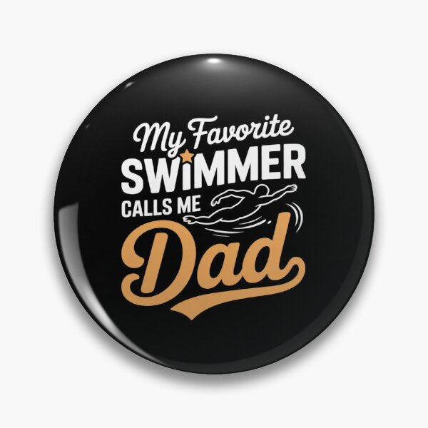 Item preview, Swimming Father's Day  designed and sold by VerseFarm.