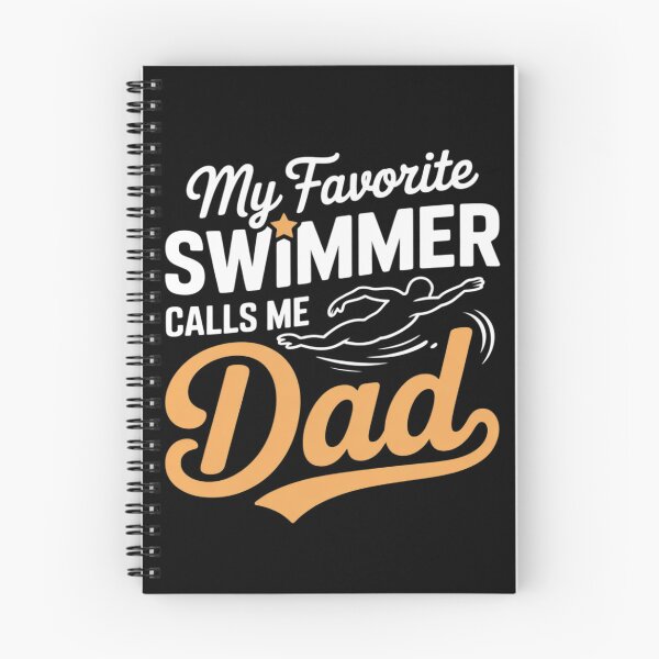 Item preview, Swimming Father's Day  designed and sold by VerseFarm.