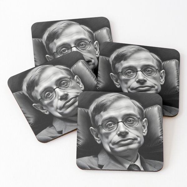 Item preview, Stephen Hawking designed and sold by WorldofCharcoal.