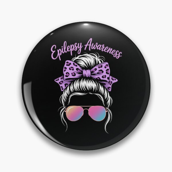 Item preview, I Wear Purple For Epilepsy Awareness designed and sold by sterabamineh.