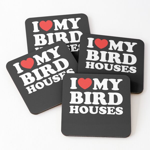 Item preview, I Love My Bird Houses designed and sold by shitpostee.