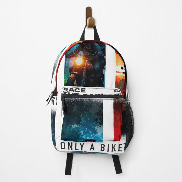 Item preview, Race The Rain Chase The Sunsets - Biker Adventure designed and sold by ZenithAlign.