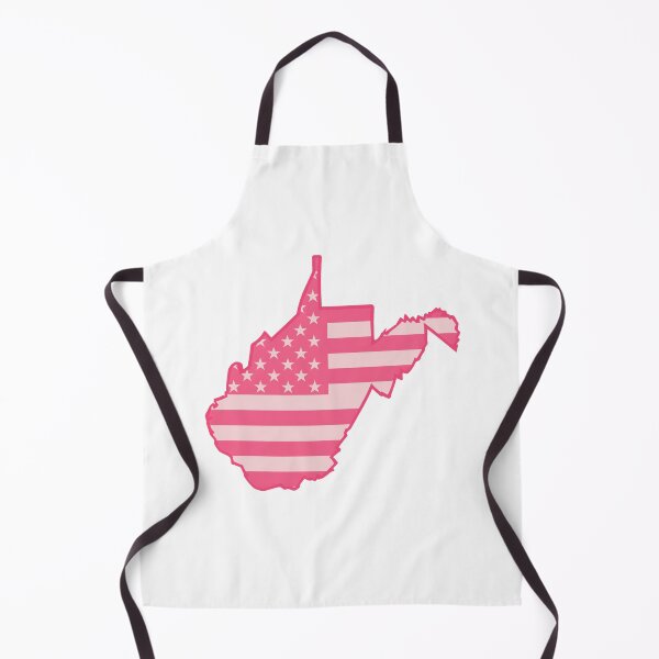 Item preview, West Virginia USA Flag Silhouette – Stars and Stripes State Outline designed and sold by Paper Drip.