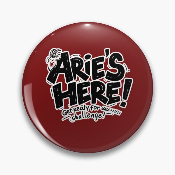 Item preview, Aries's Here get realy for challenge designed and sold by TaiyoDigital36.