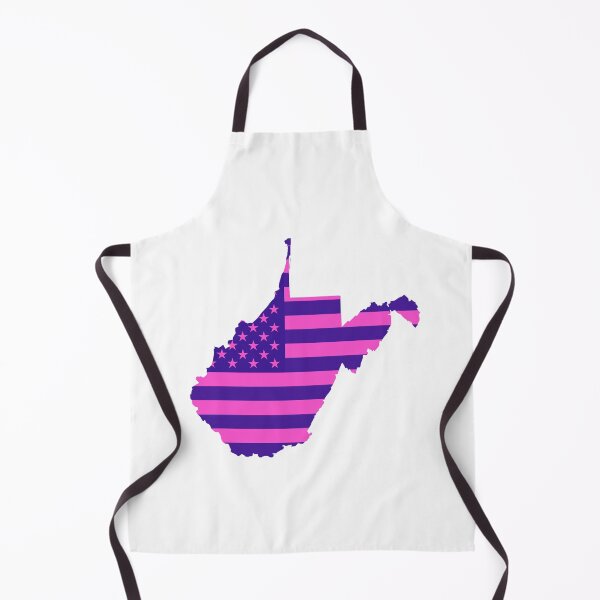 Item preview, West Virginia Pop Pink State Flag – Modern Fun Colors designed and sold by Paper Drip.