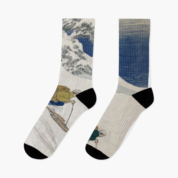Item preview, Vintage Skiers on Snowy Slope designed and sold by lautir.