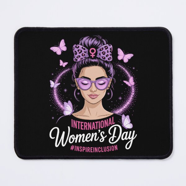 Item preview, International Women_s Day 8 March Messy Bun designed and sold by sterabamineh.