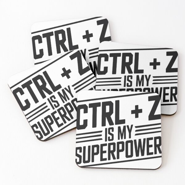 Item preview, CTRL + Z Is My Superpower – Funny Programmer & Tech Humor T-Shirt designed and sold by RMTrendy.