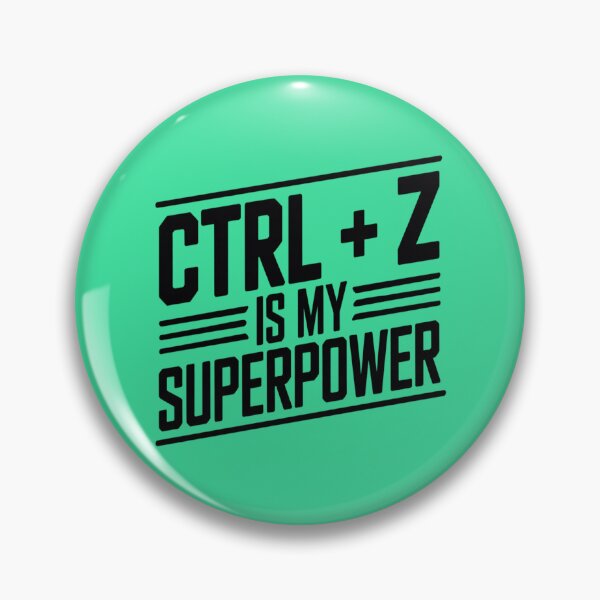 Item preview, CTRL + Z Is My Superpower – Funny Programmer & Tech Humor T-Shirt designed and sold by RMTrendy.
