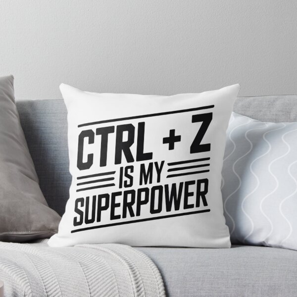 Item preview, CTRL + Z Is My Superpower – Funny Programmer & Tech Humor T-Shirt designed and sold by RMTrendy.