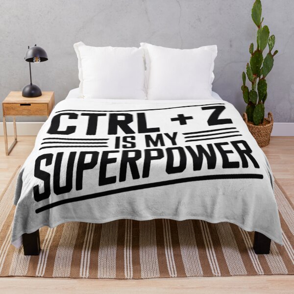 Item preview, CTRL + Z Is My Superpower – Funny Programmer & Tech Humor T-Shirt designed and sold by RMTrendy.
