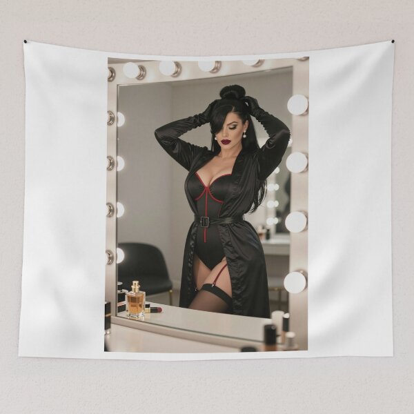 Item preview, Cassandra introvert lingerie dressing room designed and sold by CathryneDelamort.