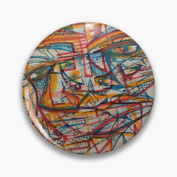 Item preview, Cubist portrait designed and sold by Walter Pacome 90 's.