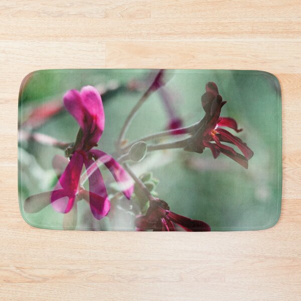 Item preview, Double Exposure: Dark Pink and Red Pergaloniums designed and sold by Melissa Holland.