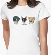 Cement, The Dead One and Mango Women's Fitted T-Shirt