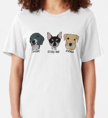 Zement, der Tote und Mango Slim Fit T-Shirt