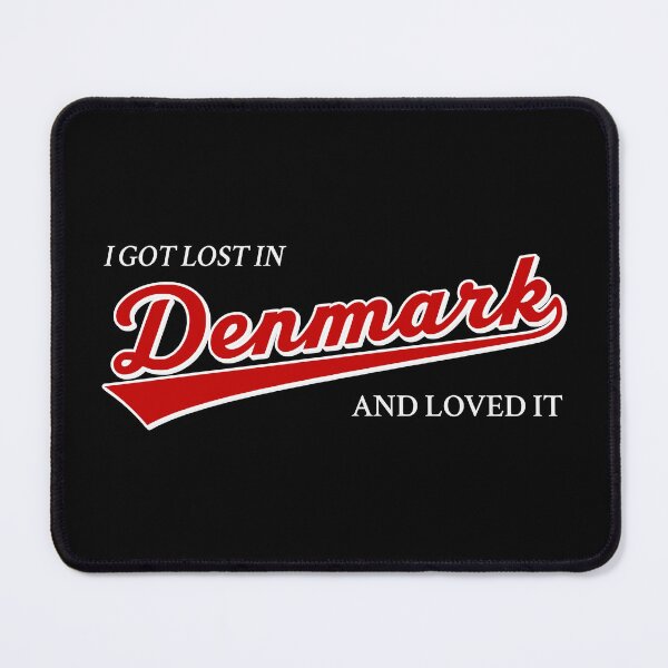Item preview, Denmark Travel Joke With Nordic Minimal Style designed and sold by Place-Heritages.